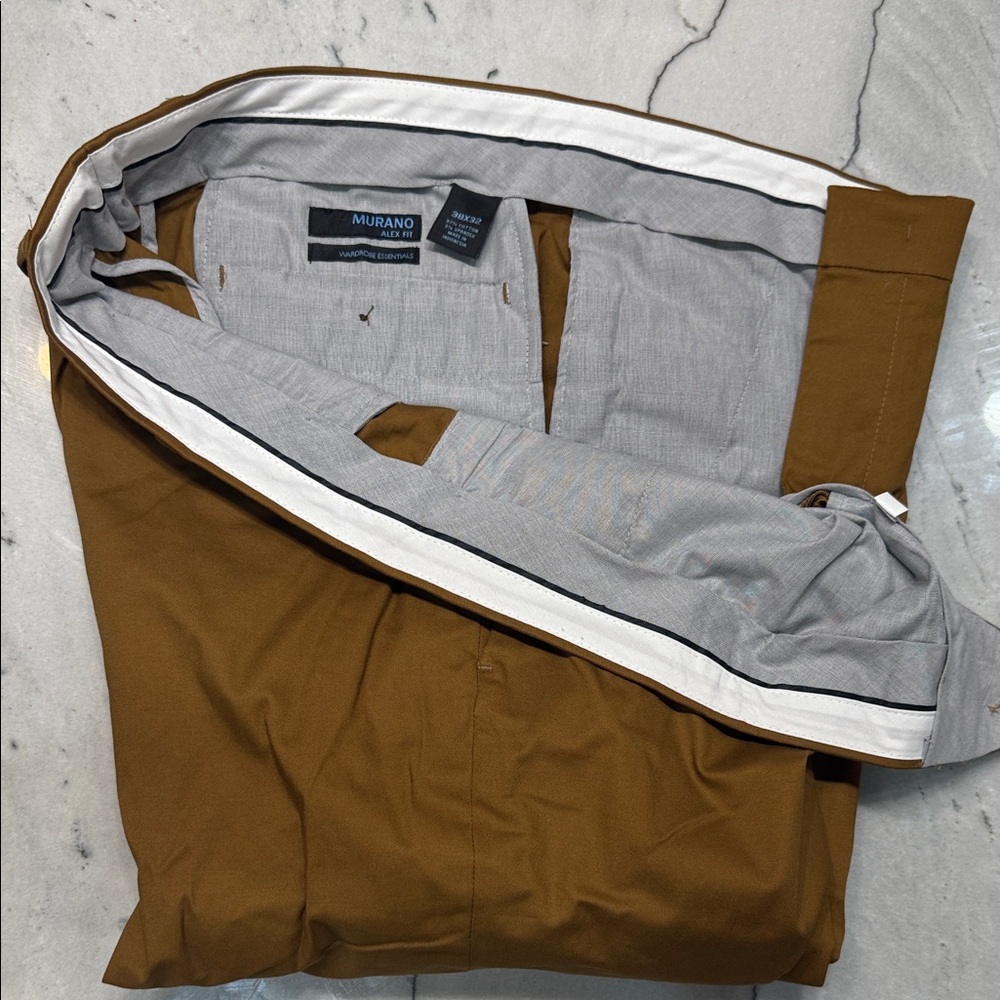 Murano Men's Tan Chinos